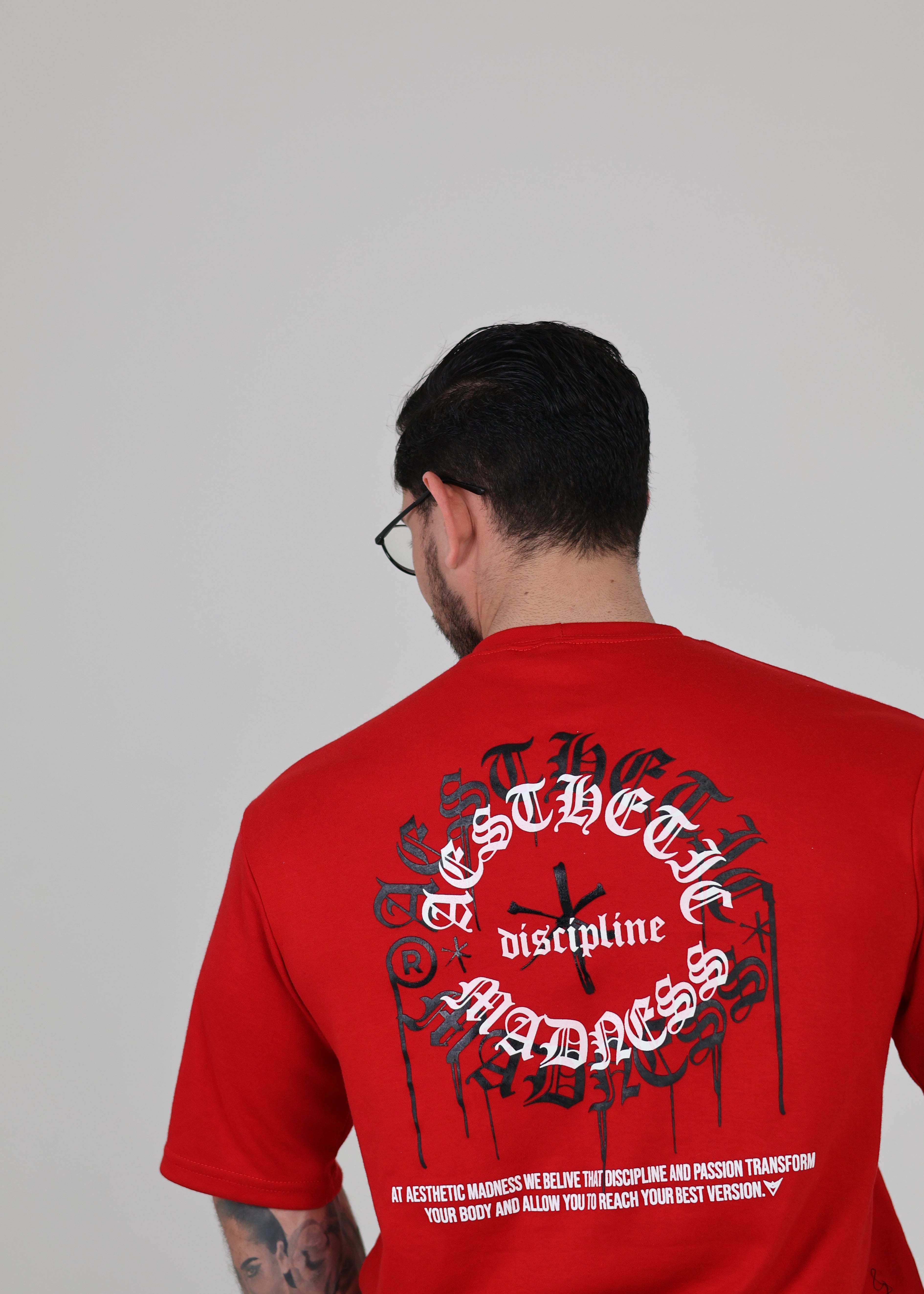 OVERSIZED DISCIPLINE - ROJO