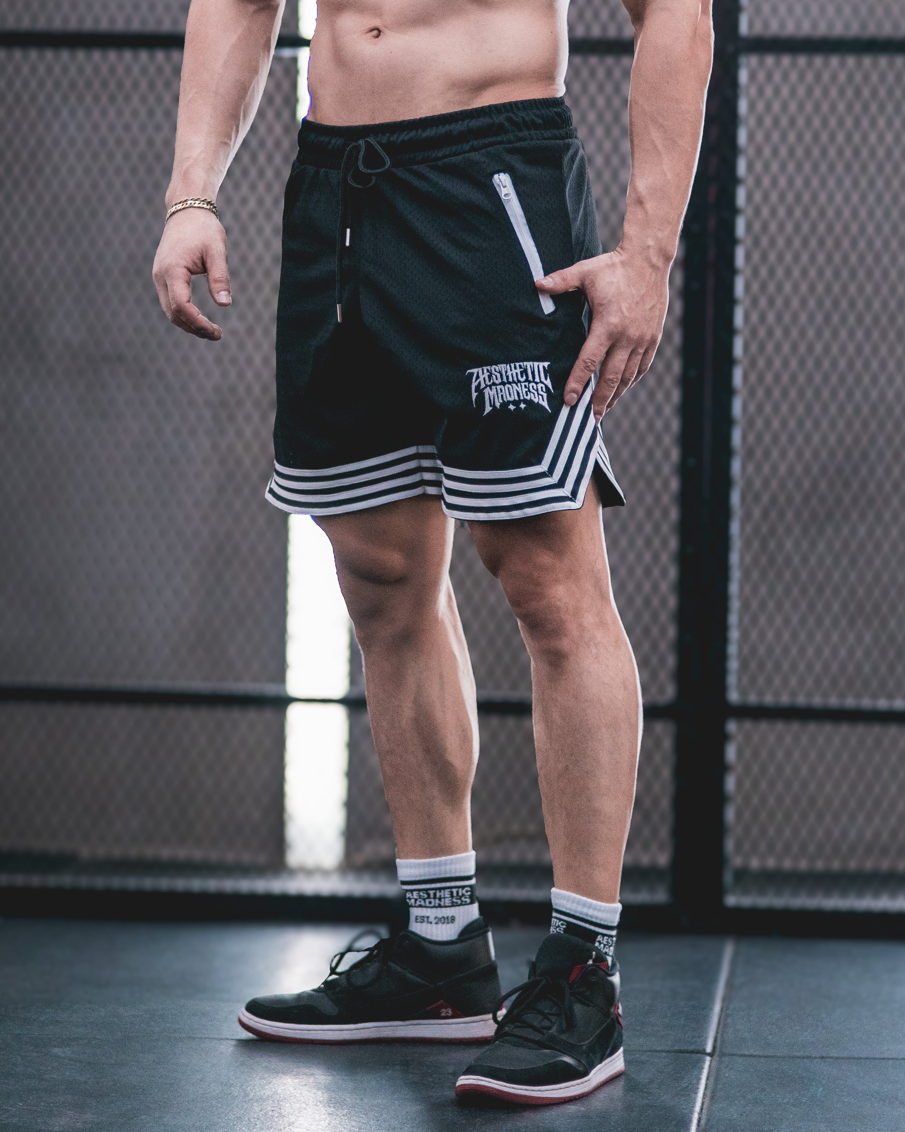 SHORT MADNESS COURT - NEGRO