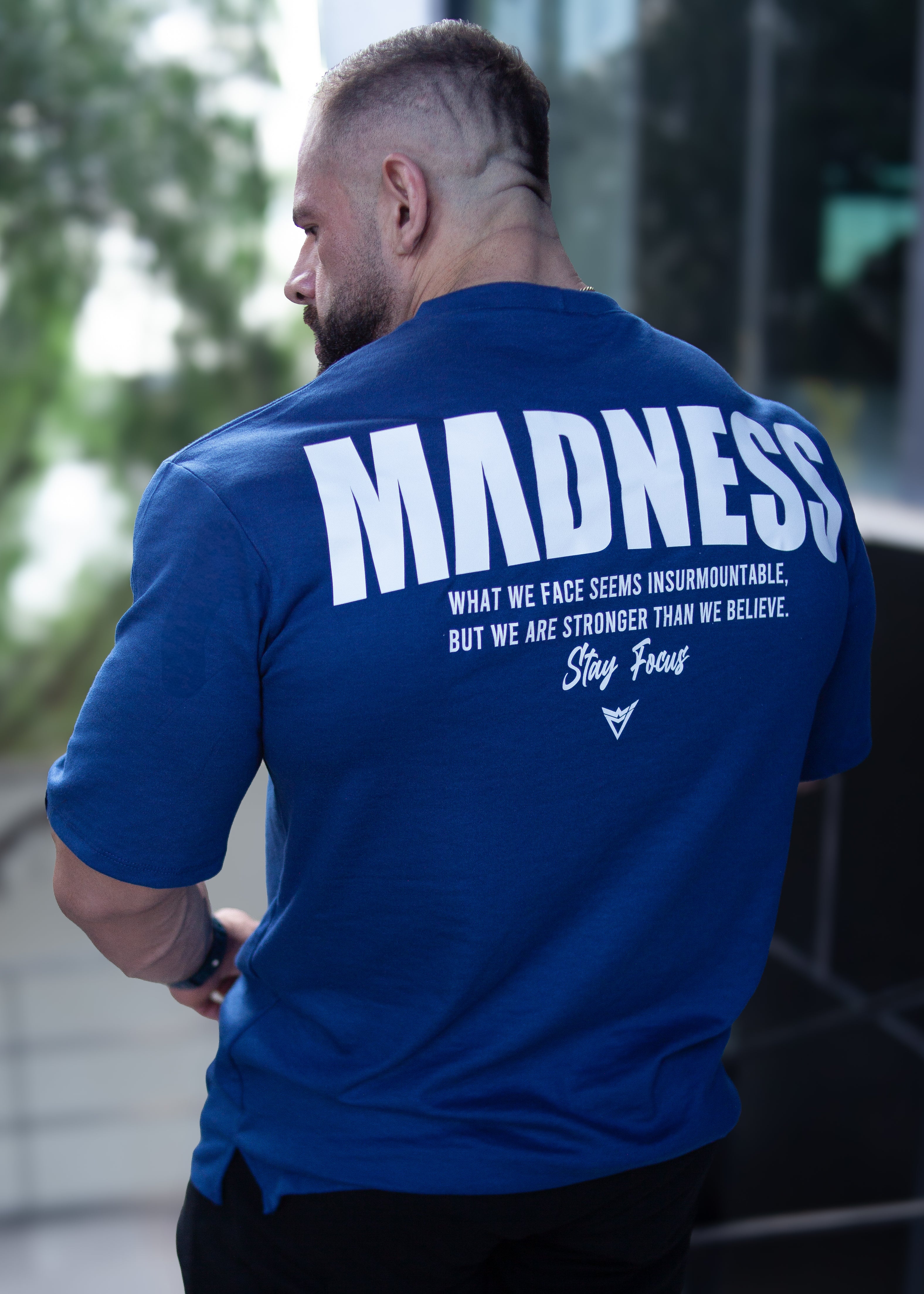 OVERSIZED MADNESS - AZUL PETROLEO