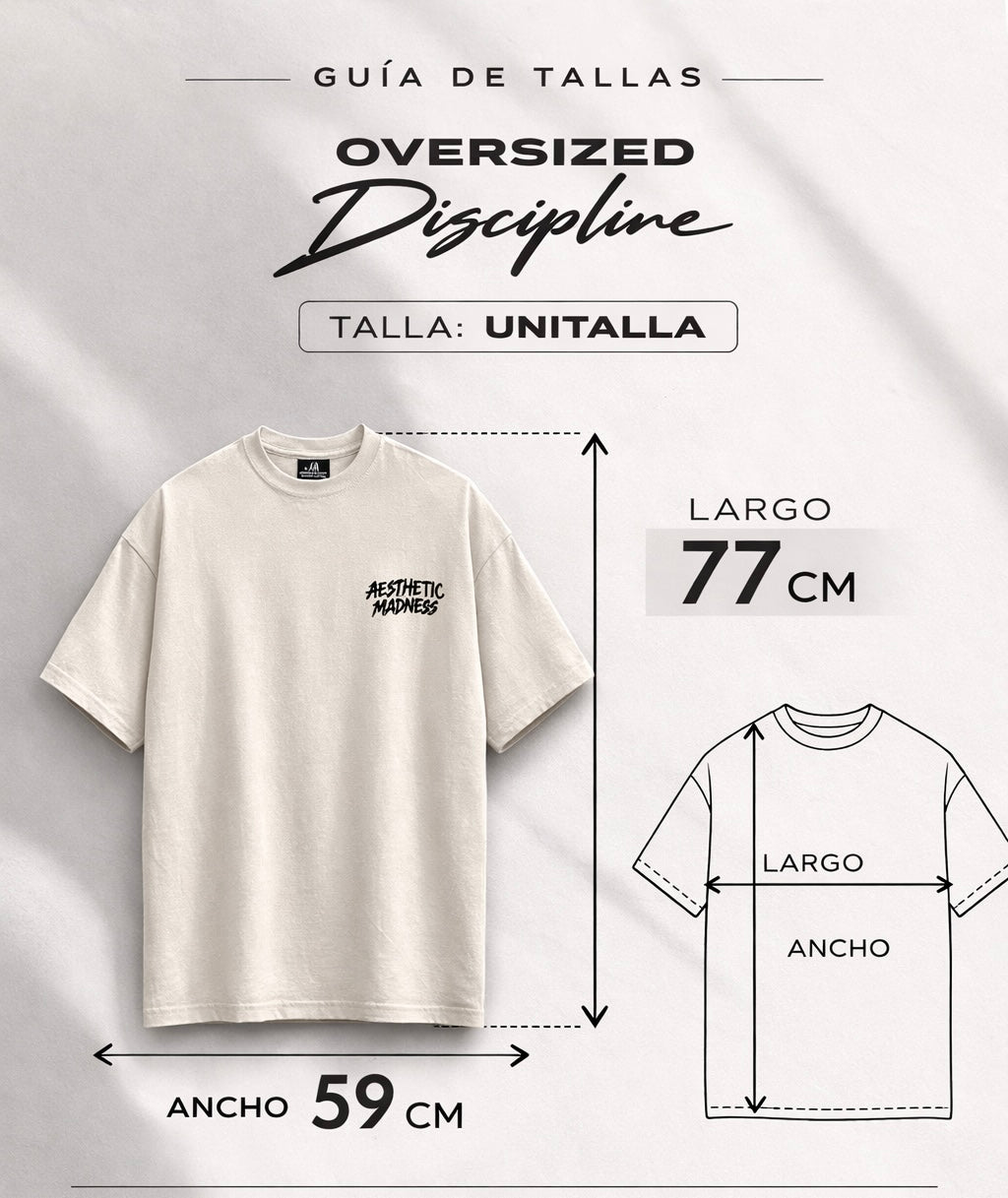 OVERSIZED DISCIPLINE - ROJO