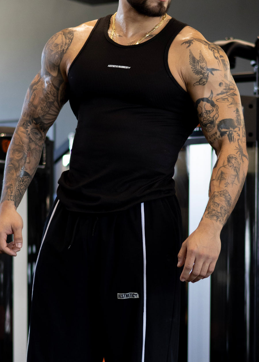 TANK TOP LINE - NEGRO